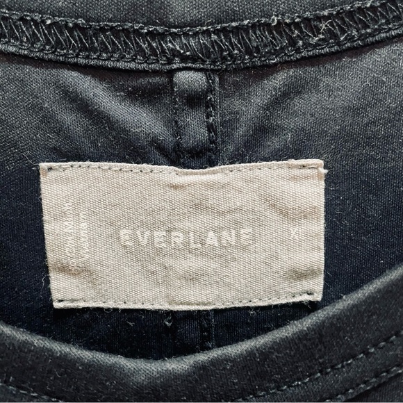 Everlane Black Sleeveless Maxi Dress XL X-Large - Picture 2 of 7